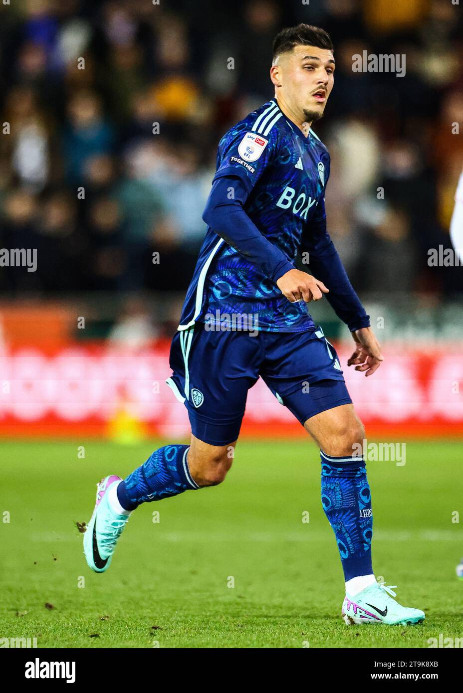 Joel Piroe de Leeds United lors du Rotherham United FC v Leeds United FC SKY BET EFL Championship Match au Aessel New York Stadium, Rotherham, Angleterre, Royaume-Uni le 24 novembre 2023 Banque D'Images