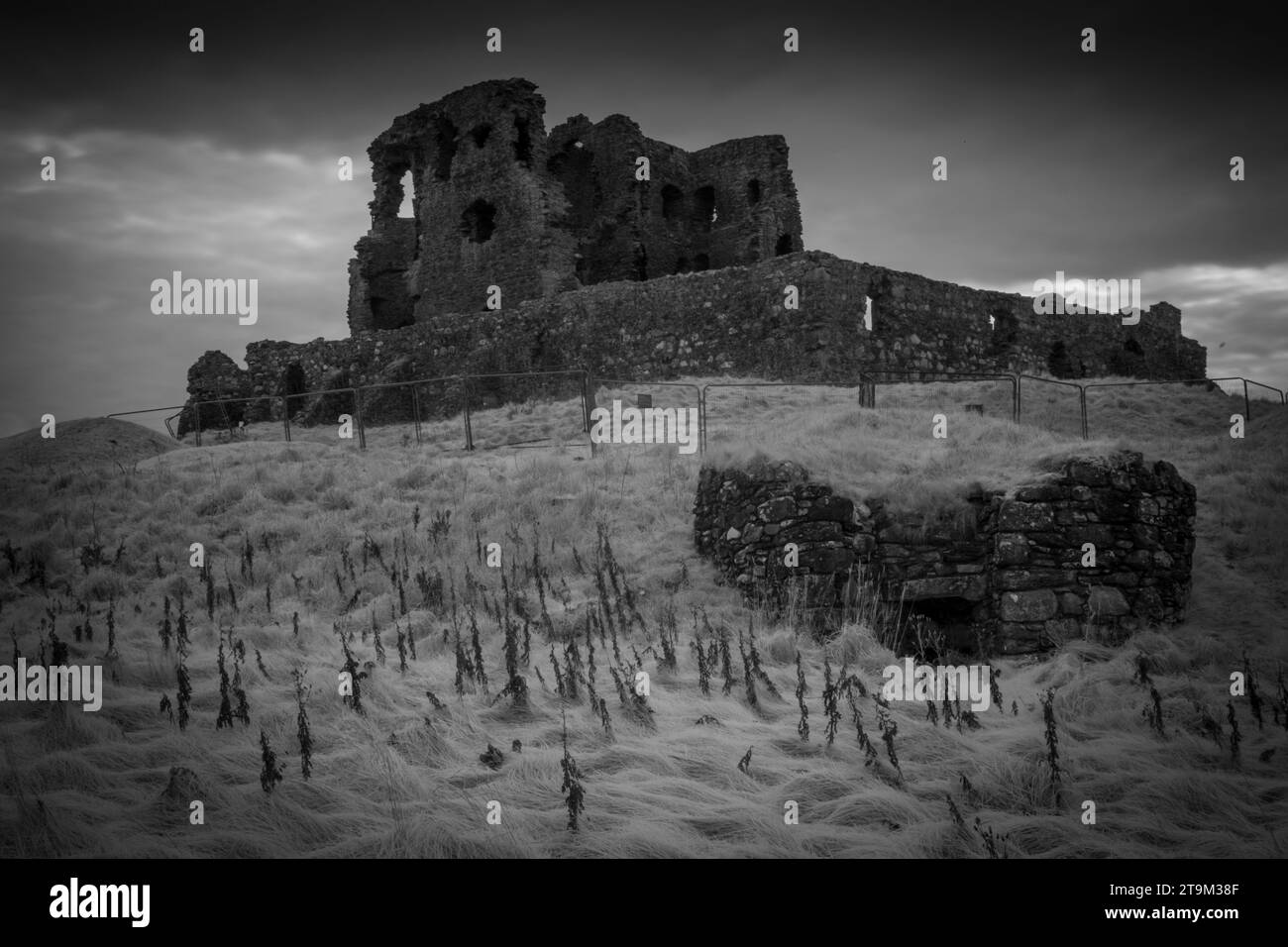 château d'auchindoun dufftown morayshire écosse. Banque D'Images