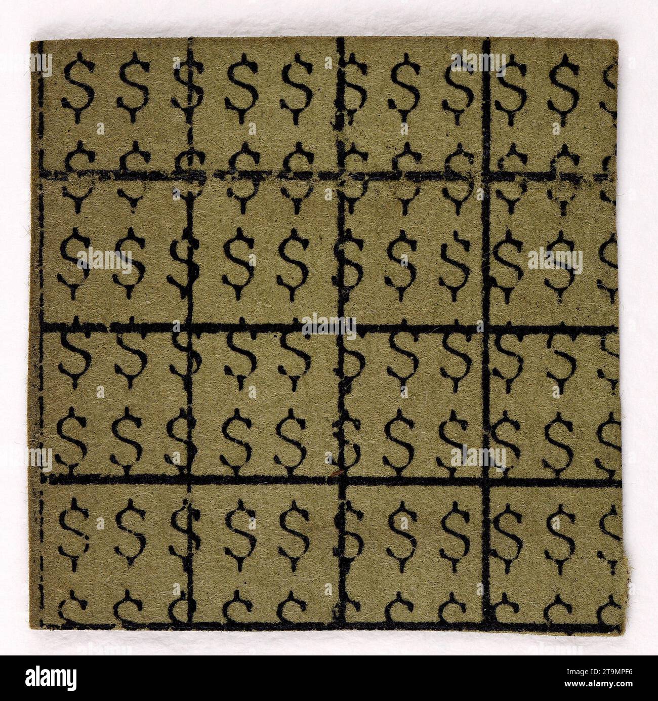 Dollars [plongé à partir de 2002, Europe (ou Thaïlande)] - acide de blotter Banque D'Images