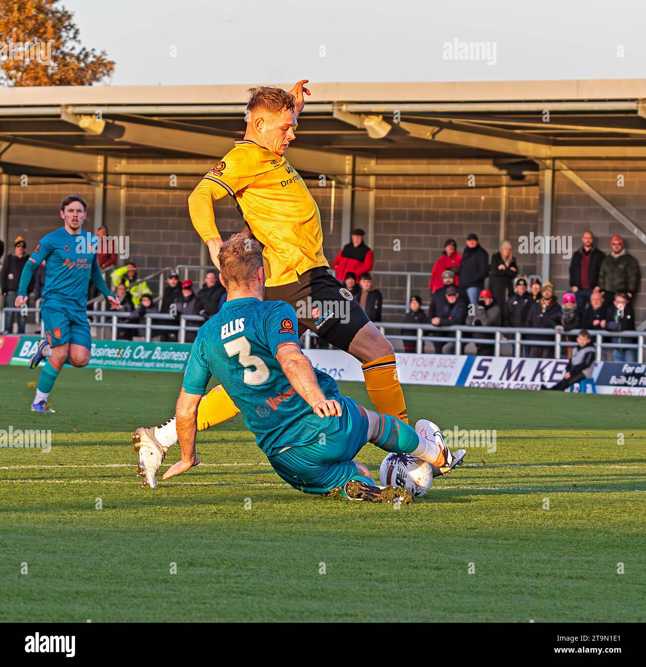 Vanarama National League Boston United vs Chorley- Jakemans Community Stadium, Boston, Lincolnshire 25.11.2023 Banque D'Images