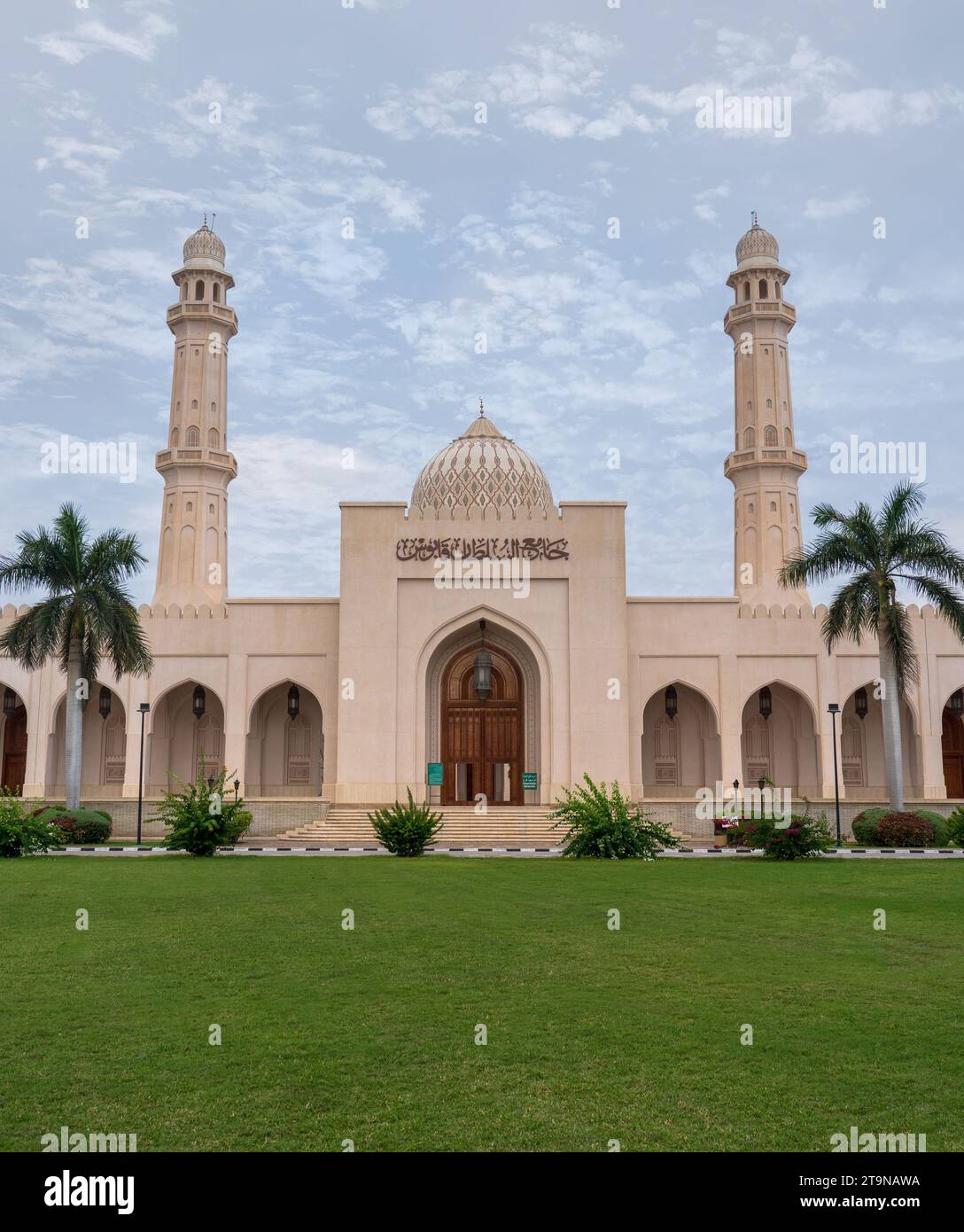 Salalah, Sultanat d'Oman - 12 novembre 2023:Mosquée du Sultan Qaboos à Salalah, Oman Banque D'Images