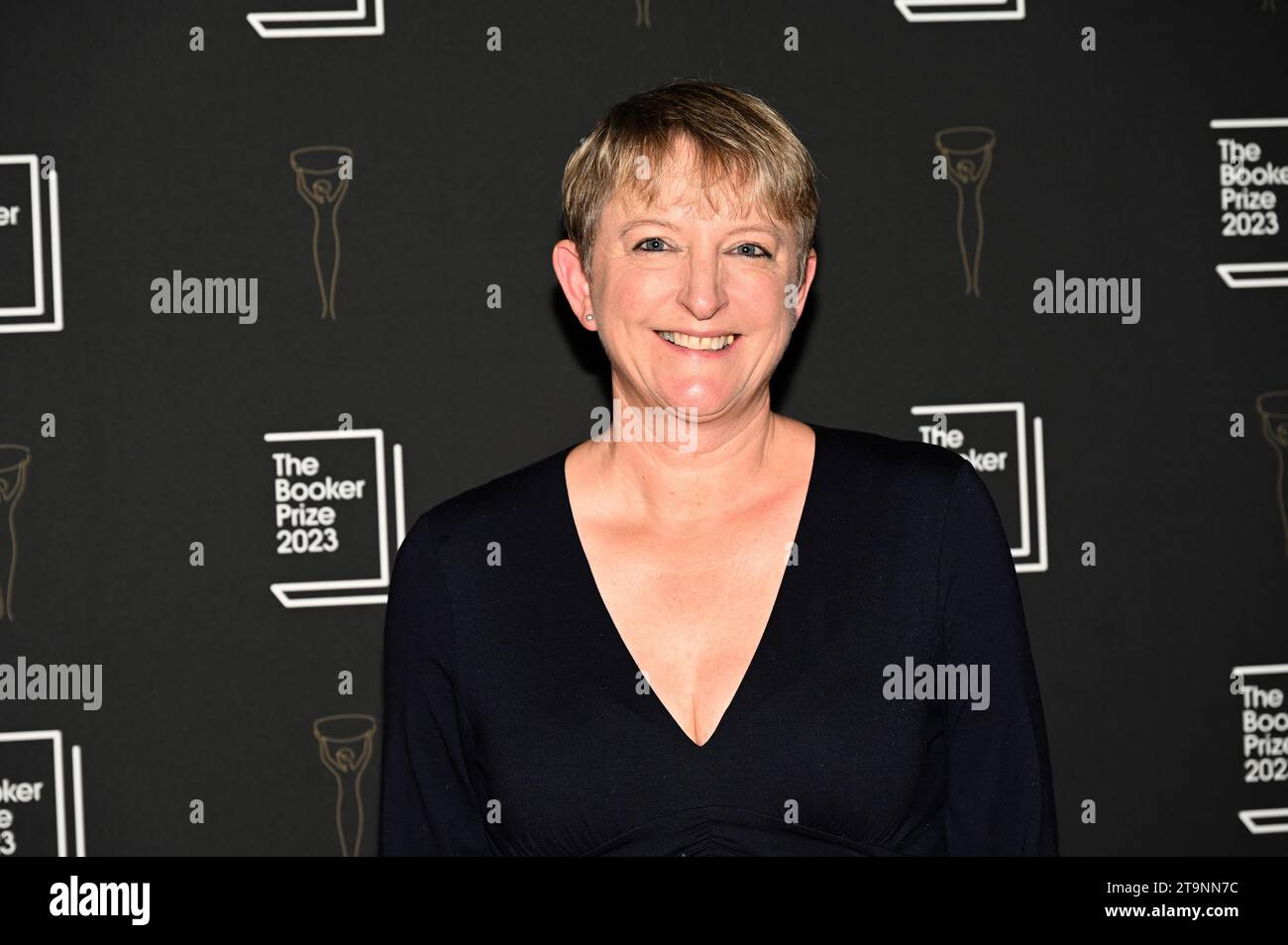 Londres, Royaume-Uni. 26 novembre 2023. Sarah Waters assiste à la cérémonie des lauréats du Booker Prize 2023 à Old Billingsgate, Londres, Royaume-Uni. Crédit : Voir Li/Picture Capital/Alamy Live News Banque D'Images