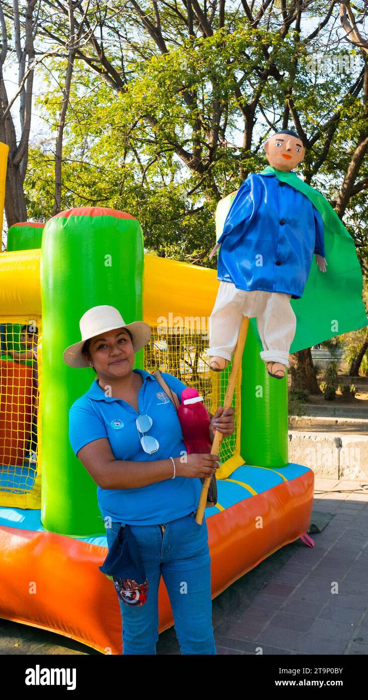 Journée mondiale de l'autisme célébrée à Oaxaca au Mexique Banque D'Images