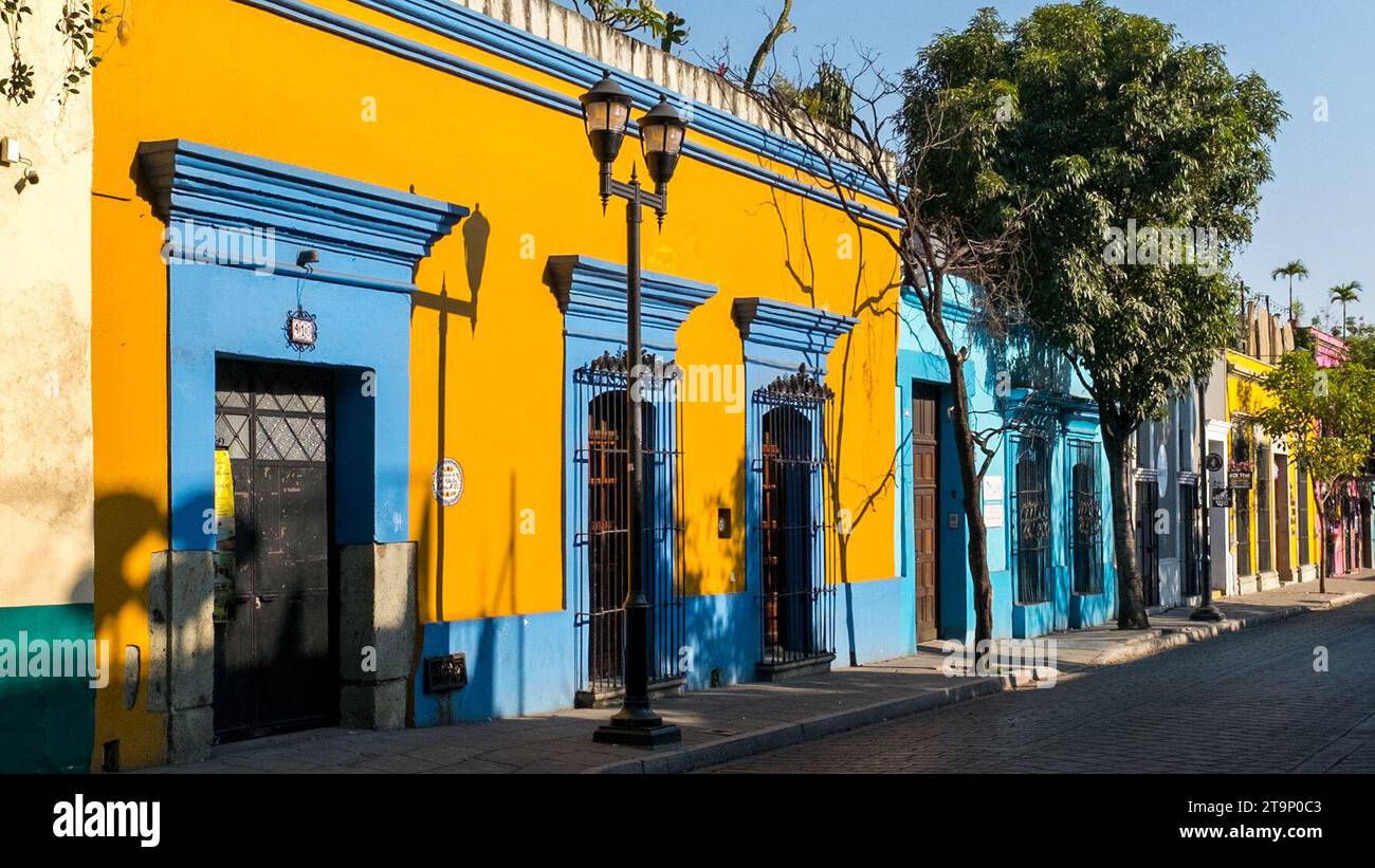 Centre-ville historique de Oaxaca , Oaxaca , Mexique Banque D'Images