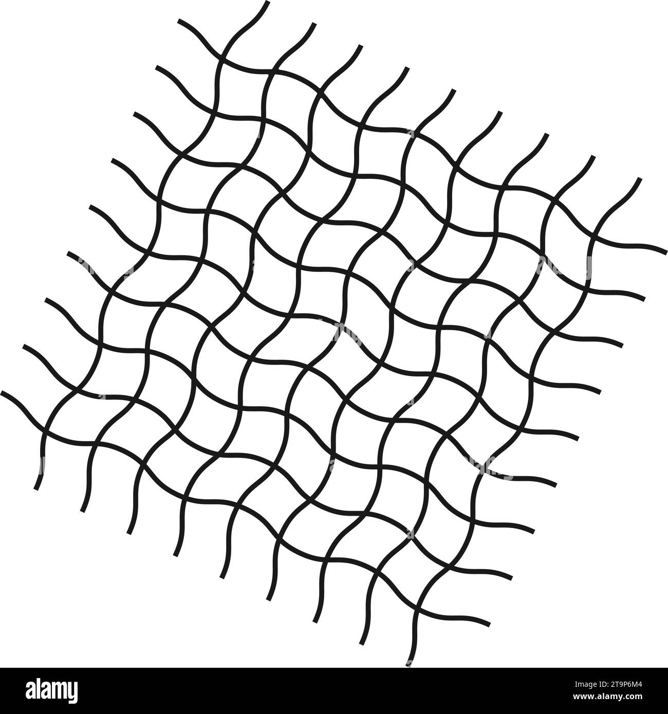 conception d'illustration vectorielle d'icône de filet de pêche Illustration de Vecteur