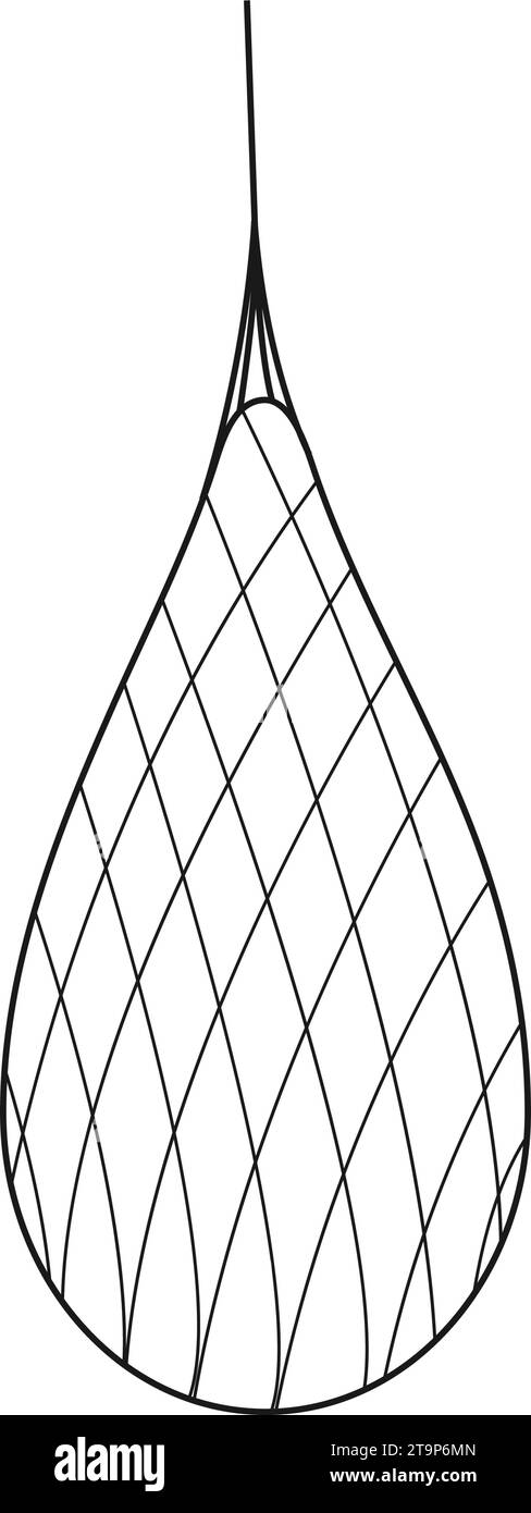 conception d'illustration vectorielle d'icône de filet de pêche Illustration de Vecteur