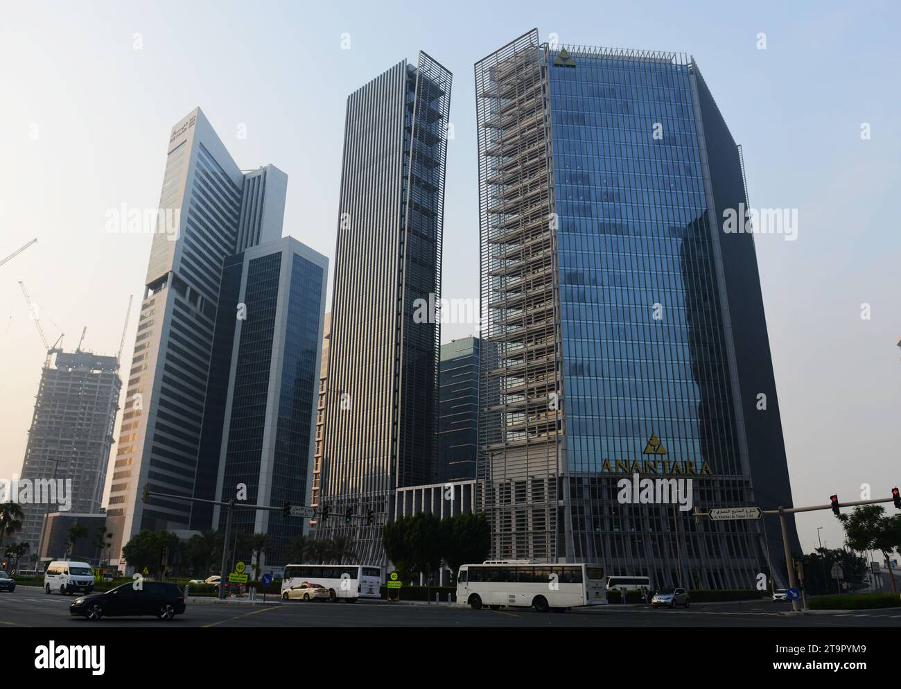 Anantara Business Tower, Business Bay, Dubaï, Émirats arabes Unis. Banque D'Images
