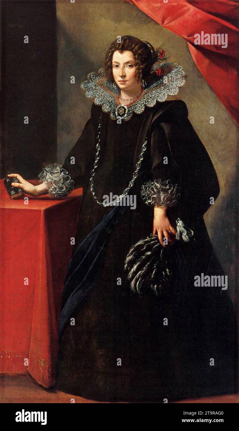 Portrait d'une Dame 1647-49 par Carlo Francesco Nuvolone Banque D'Images