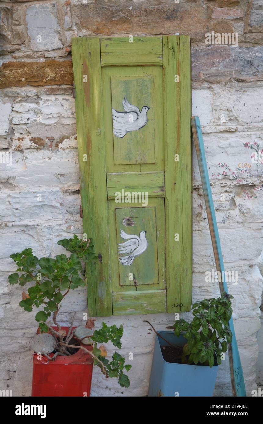 Grèce, Nord Égée, île de Samos les vilagges Pythagoreion, Kokkari et Vourliotes Banque D'Images