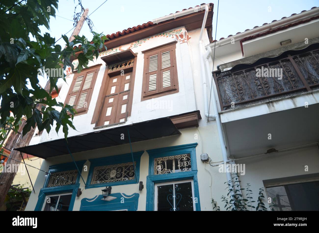 Grèce, Nord Égée, île de Samos les vilagges Pythagoreion, Kokkari et Vourliotes Banque D'Images