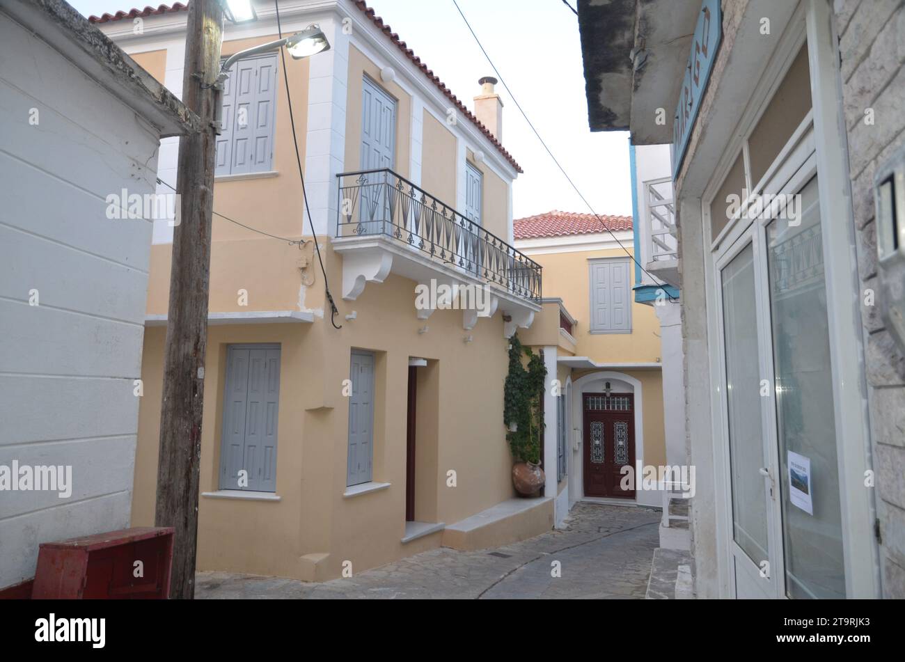 Grèce, Nord Égée, île de Samos les vilagges Pythagoreion, Kokkari et Vourliotes Banque D'Images