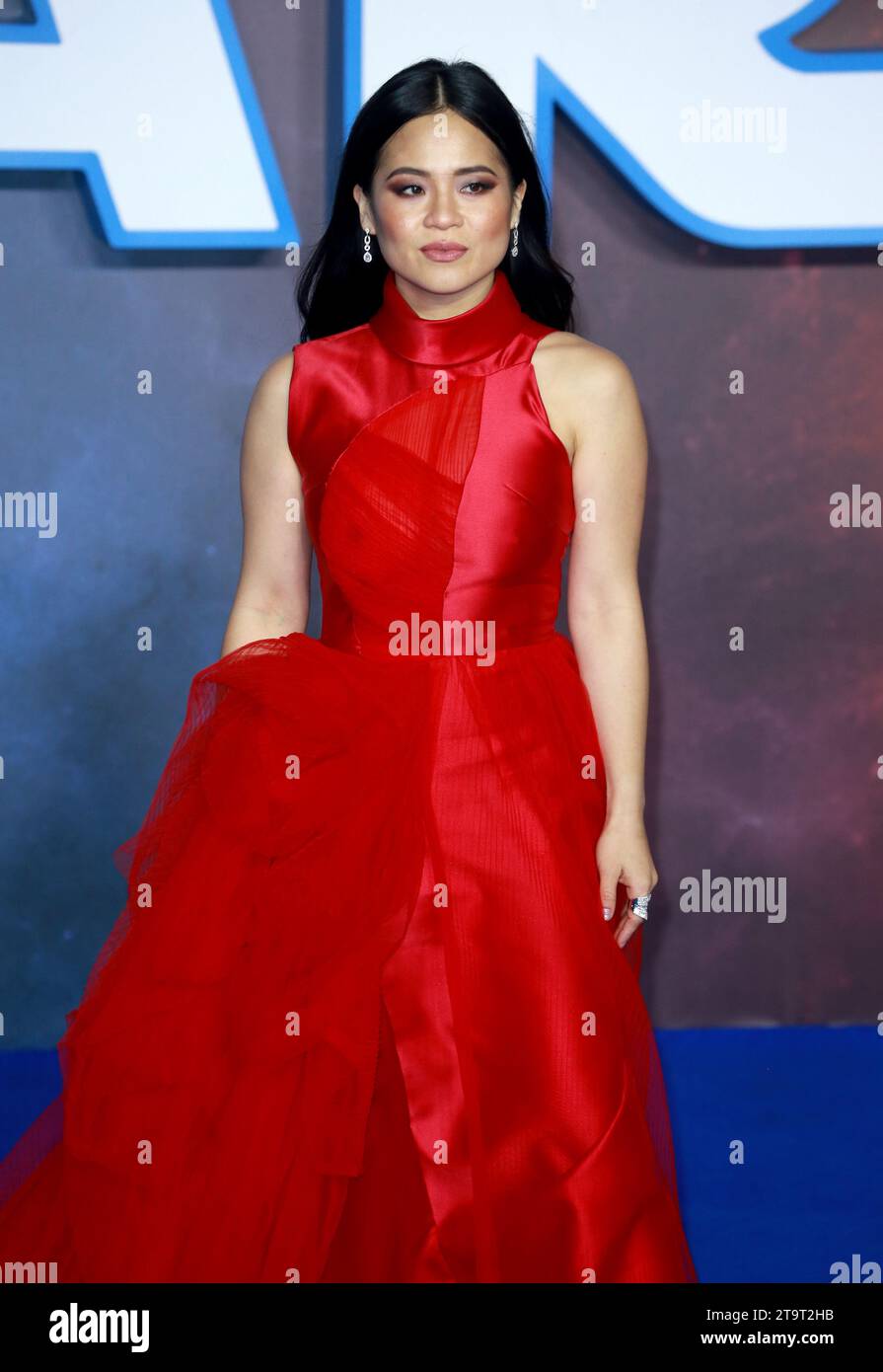 Kelly Marie Tran assiste à la première européenne de Star Wars : The Rise of Skywalker au Cineworld Leicester Square à Londres, en Angleterre. (Photo Fred Duval / SOPA Images/Sipa USA) Banque D'Images