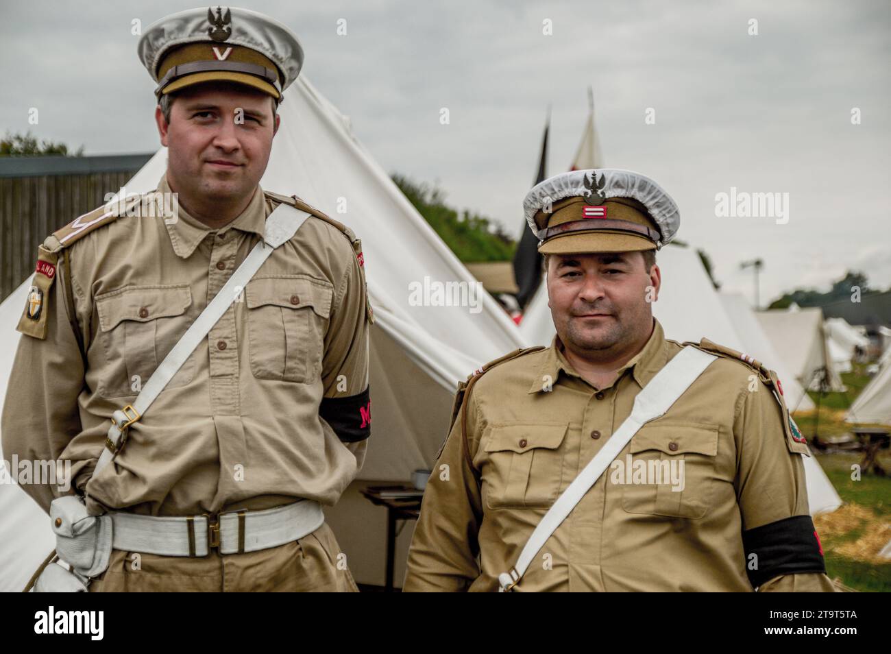 Military Odyssey England 2016 Reenactors Banque D'Images