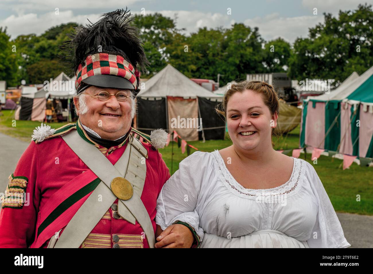 Military Odyssey England 2016 Reenactors Banque D'Images