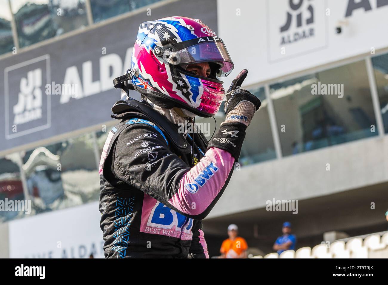 Yas Marina circuit, Abu Dhabi, Émirats arabes Unis, 26 novembre 2023 ; Jack Doohan, pilote de l'Alpine academy lors du Grand Prix de Formule 1 d'Abu Dhabi ( photo de Jay HIRANO/ATP images ) (HIRANO Jay/ATP/SPP) crédit : SPP Sport Press photo. /Alamy Live News Banque D'Images