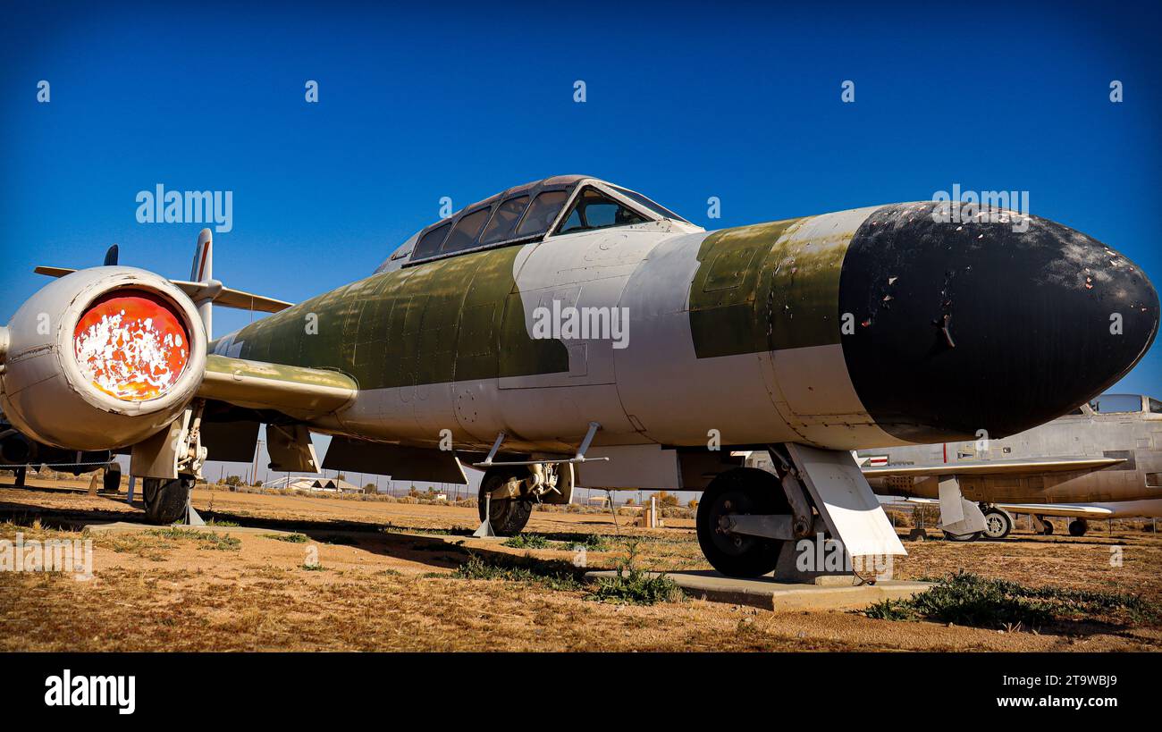 Gloster N.F.-11 S/N WD592 The Meteor Banque D'Images