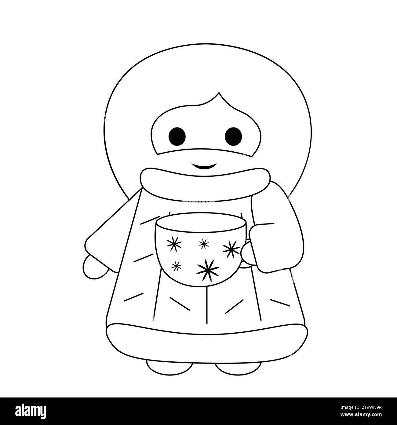 Pour les icônes, le web, les cartes postales, la décoration, l'emballage, les imprimés pour les objets, les couvertures pour les carnets, la décoration des boîtes pour l'autocollant, sac à dos, élément individuel, c Illustration de Vecteur