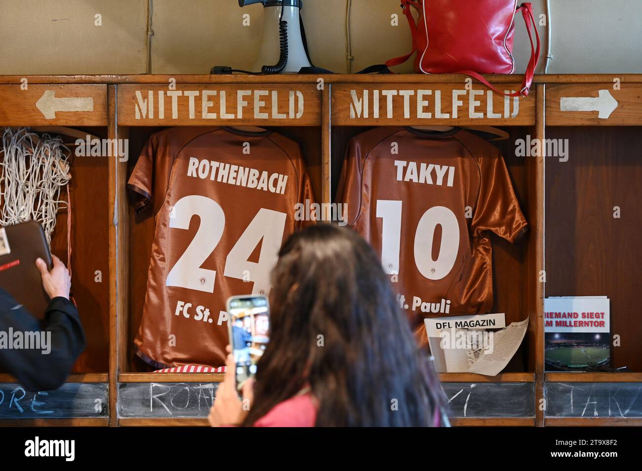 Le Millerntor Stadium du FC St. Pauli à Hambourg, Allemagne Banque D'Images