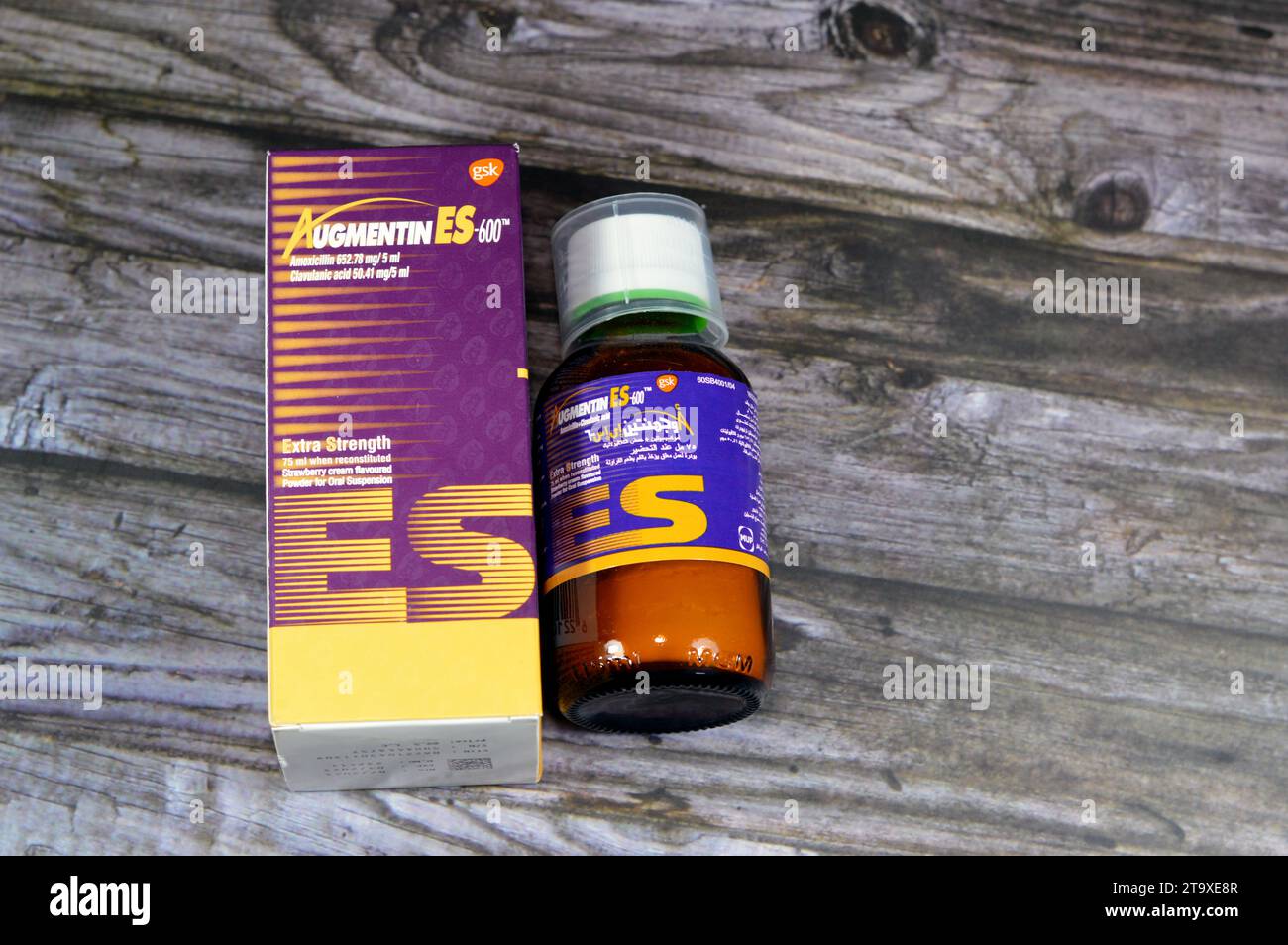 Antibiotique amoxicilline bêta lactame Banque de photographies et d ...
