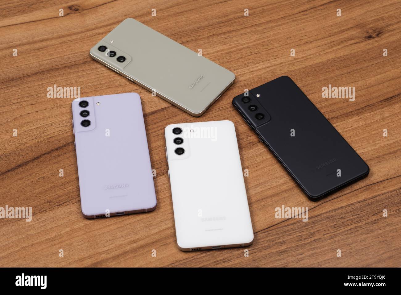 HCMC, VN - novembre 2023. Galaxy S21 FE pour une utilisation éditoriale Banque D'Images