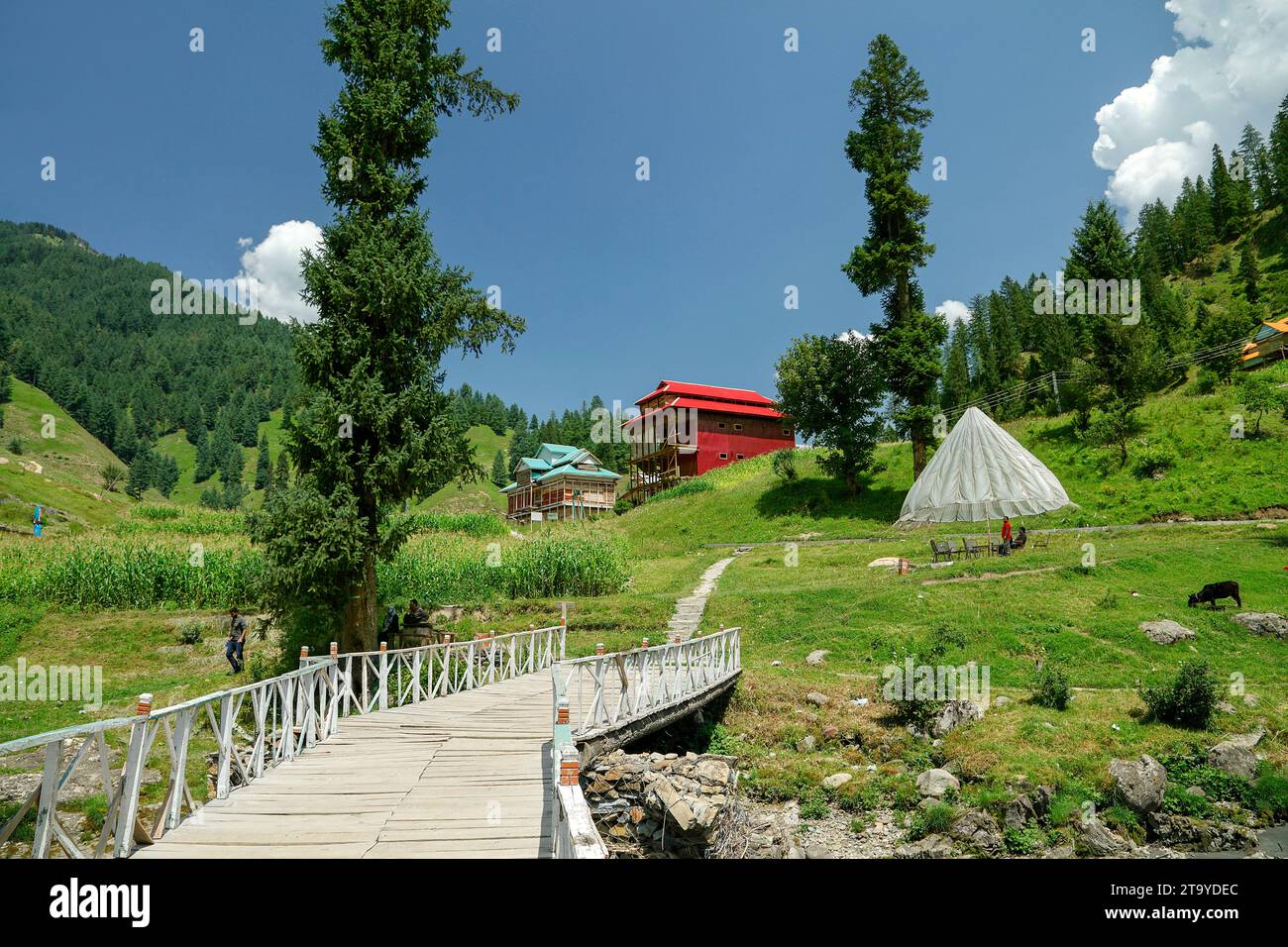 Tao mais Azad Jammu Cachemire Pakistan Banque D'Images