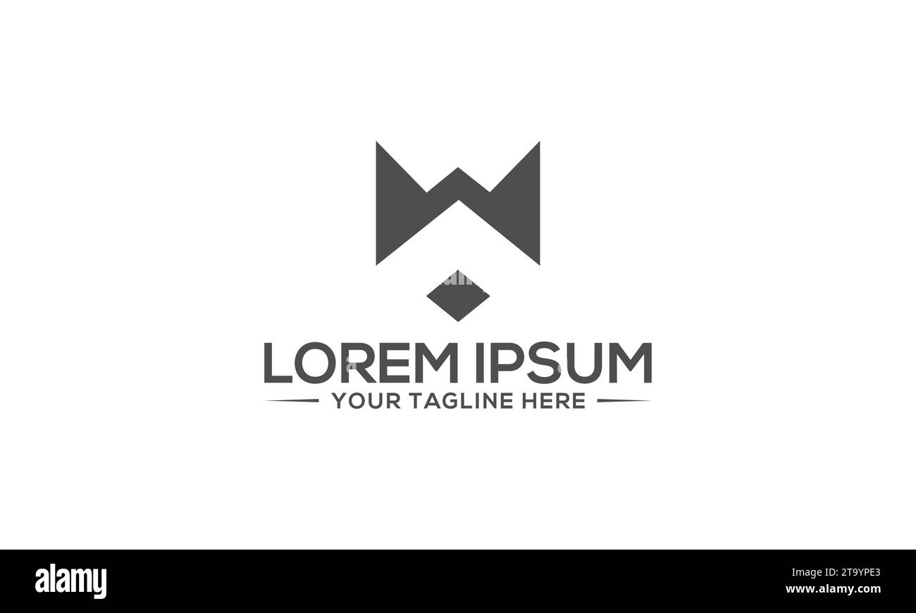 Wolf logo Design Fox Creative logo Design Illustration de Vecteur