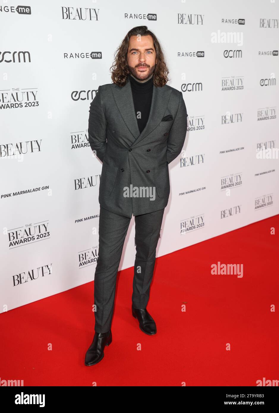 Pete Wicks participe aux Beauty Awards 2023 à Londres. (Photo Brett Cove / SOPA Images/Sipa USA) Banque D'Images