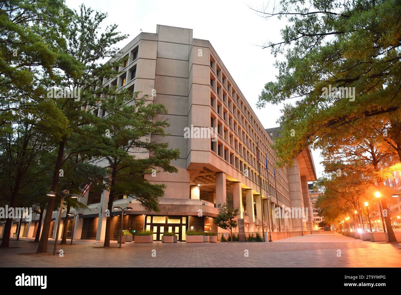 Washington, DC - 02 juin 2018 : FBI, siège du Bureau fédéral d'enquête à Washington. Banque D'Images