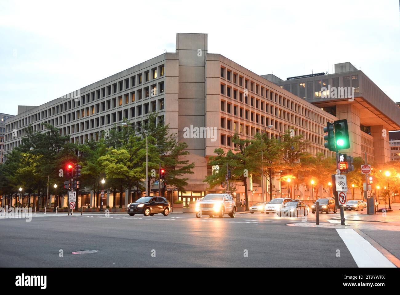Washington, DC - 02 juin 2018 : FBI, siège du Bureau fédéral d'enquête à Washington. Banque D'Images