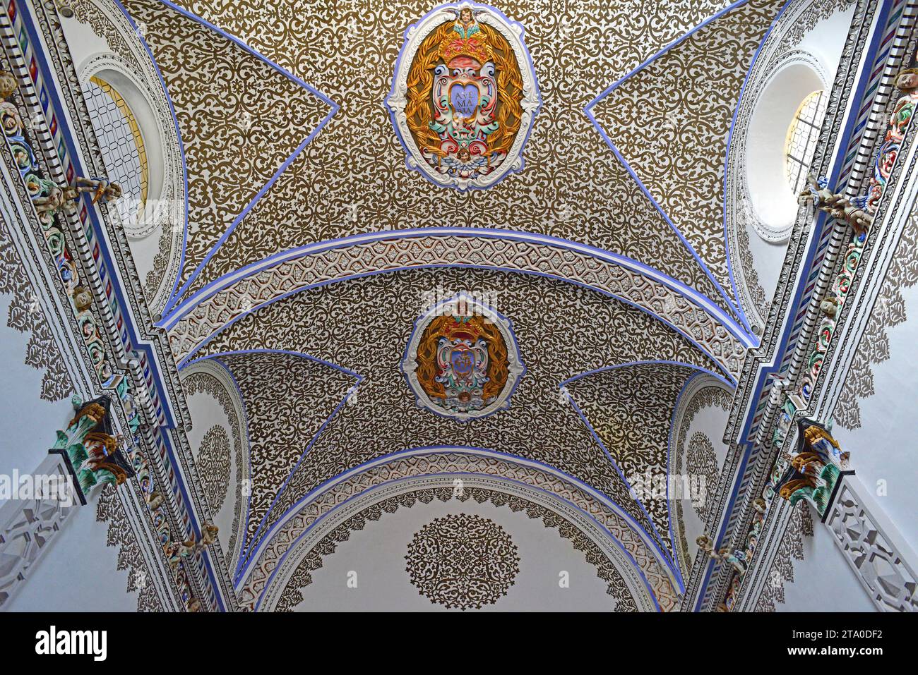 Abbaye de Veruela (Real Monasterio de Santa María de Veruela), 12e siècle cistercien. Nouvelle sacristie (17e siècle). Vera de Moncayo, Zaragoza, Aragón, SP Banque D'Images