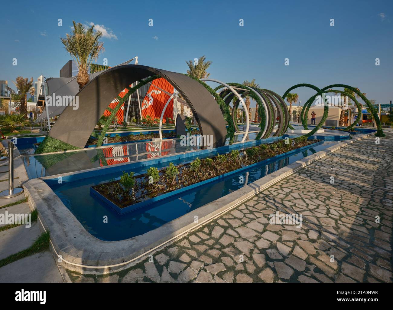 Qatar Expo 2023 à Al Bidda Park-Rumaila, Doha, Qatar se tiendra du 2 octobre 2023 au 28 mars 2024 Banque D'Images