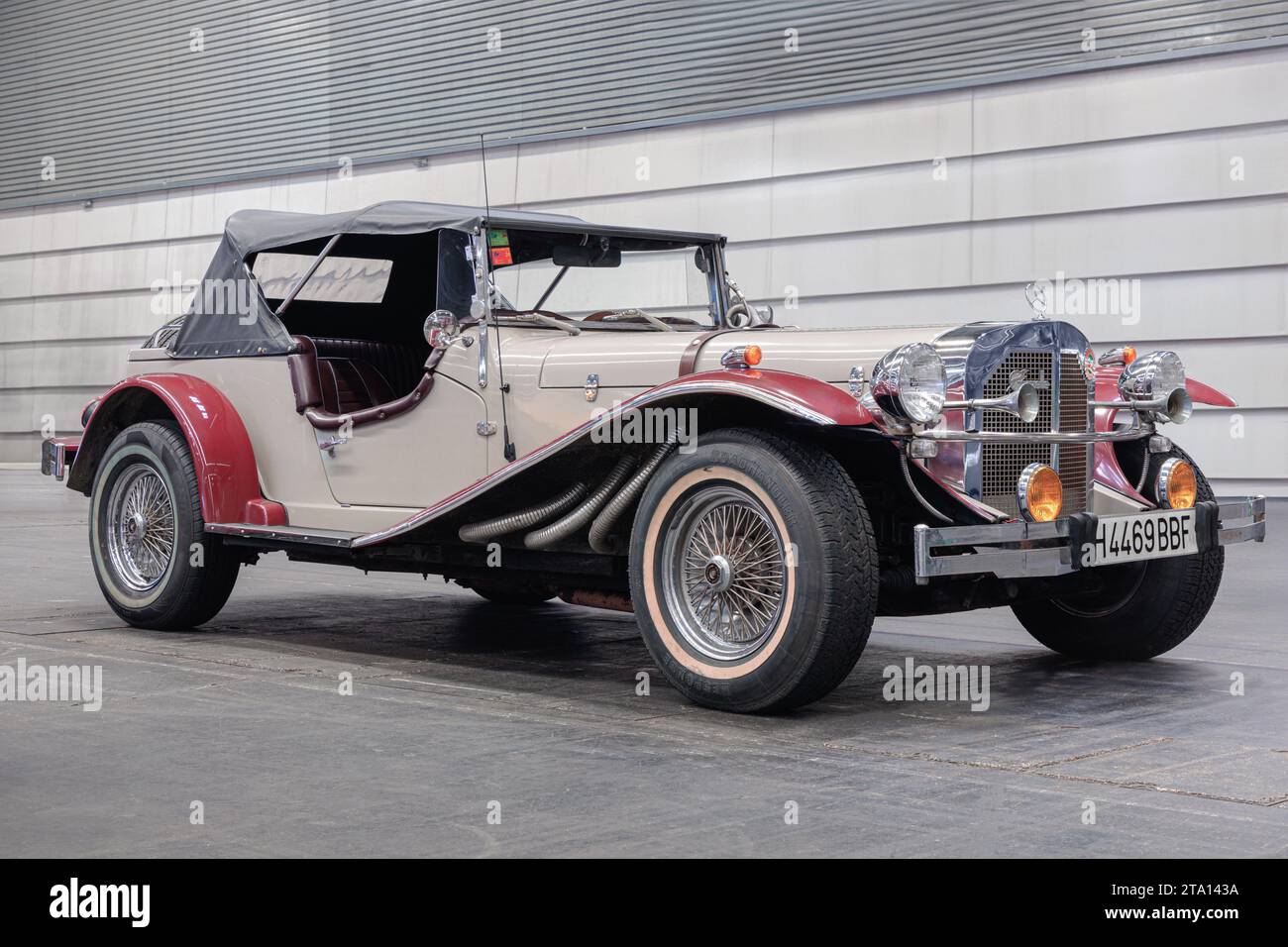 1929 Mercedes-Benz Gazelle SSK (W06) (1987 Kit voiture) Banque D'Images