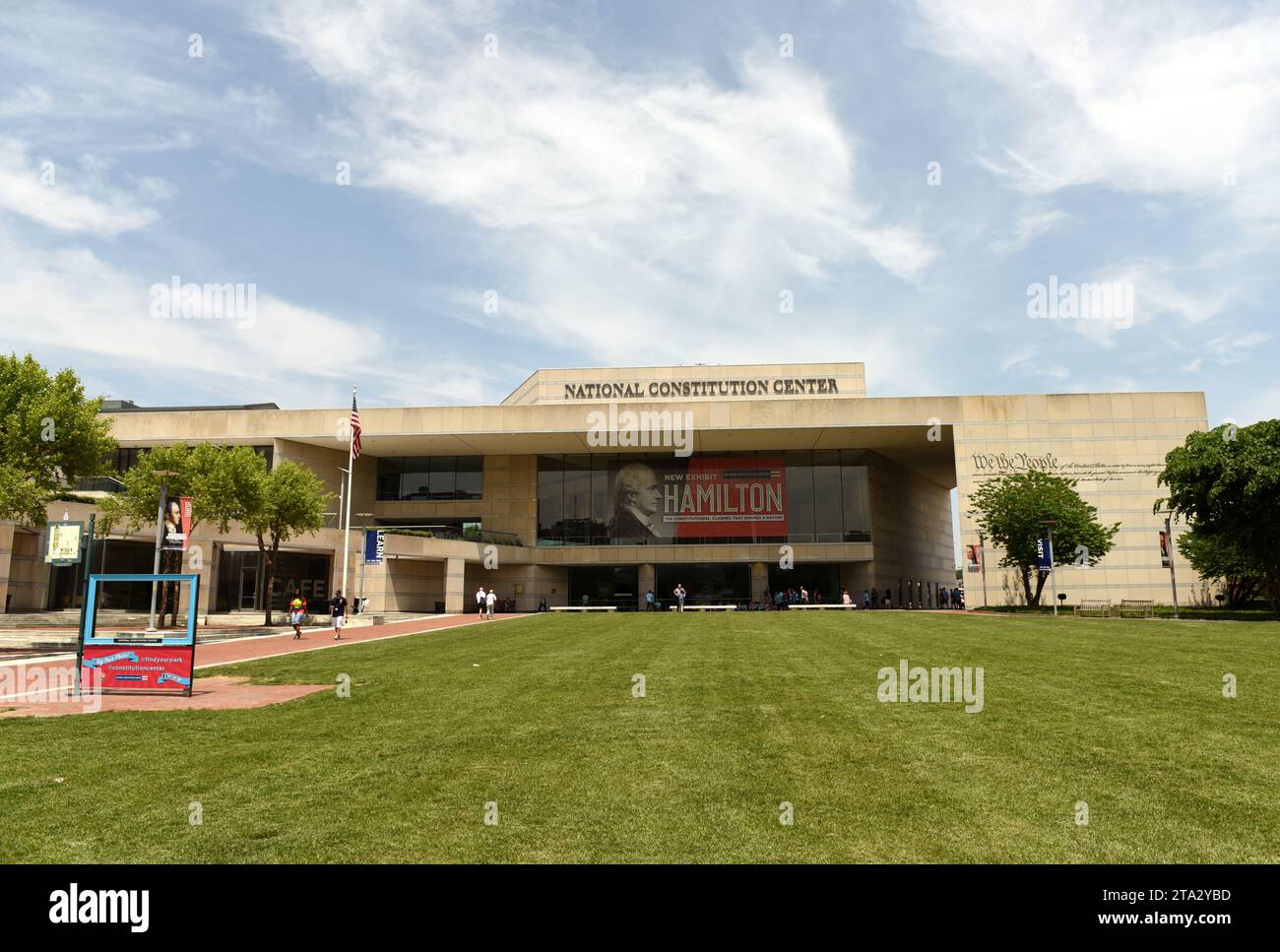 Philadelphie, USA - 29 mai 2018 : National Constitution Center à Philadelphie, PA. Banque D'Images