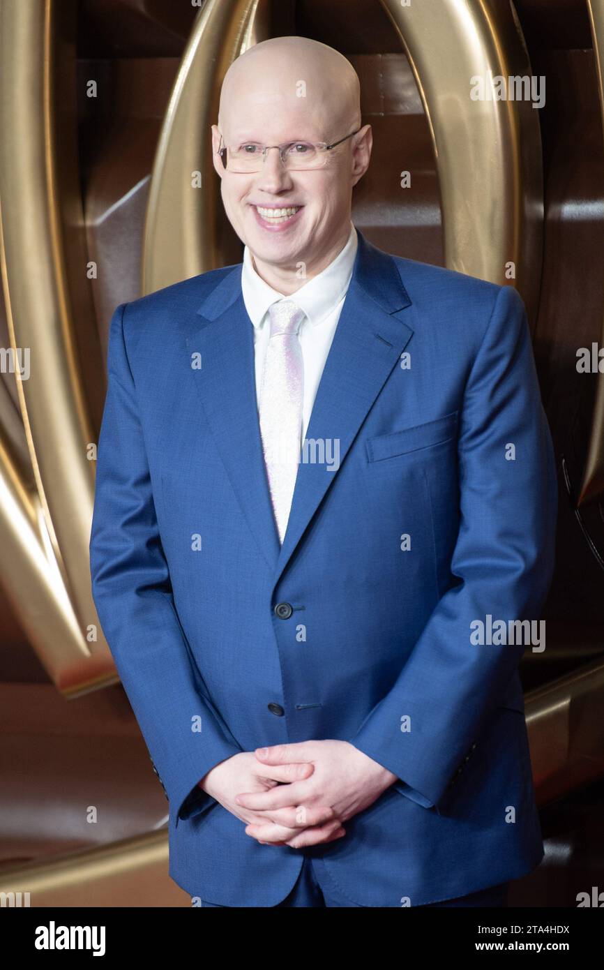 Londres, Royaume-Uni. 28 novembre 2023. Photo : Matt Lucas assiste à la première mondiale de Wonka au Royal Festival Hall, Southbank. Crédit : Justin ng/Alamy Live News Banque D'Images