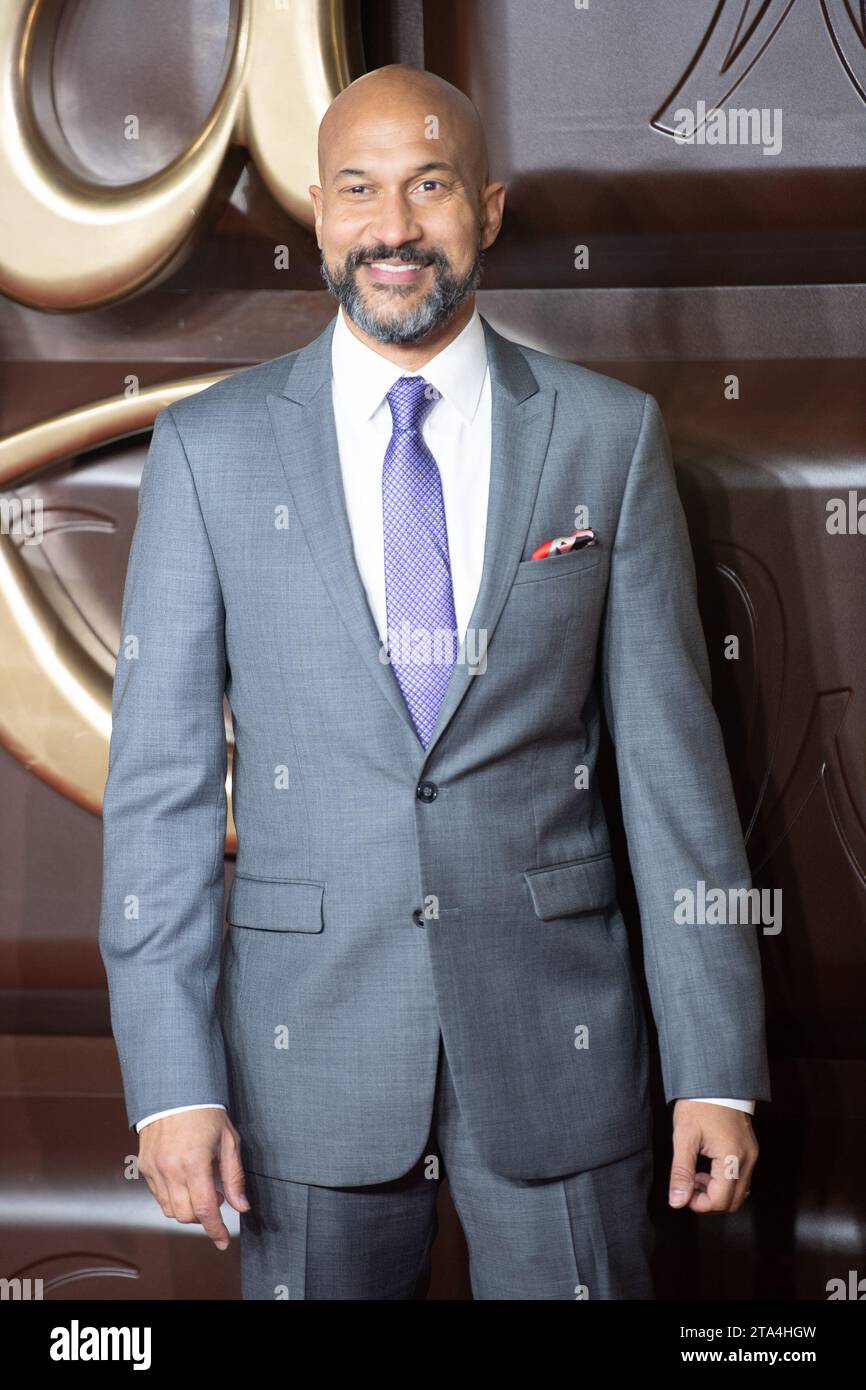 Londres, Royaume-Uni. 28 novembre 2023. Photo : Keegan Michael-Key assiste à la première mondiale de Wonka au Royal Festival Hall, Southbank. Crédit : Justin ng/Alamy Live News Banque D'Images