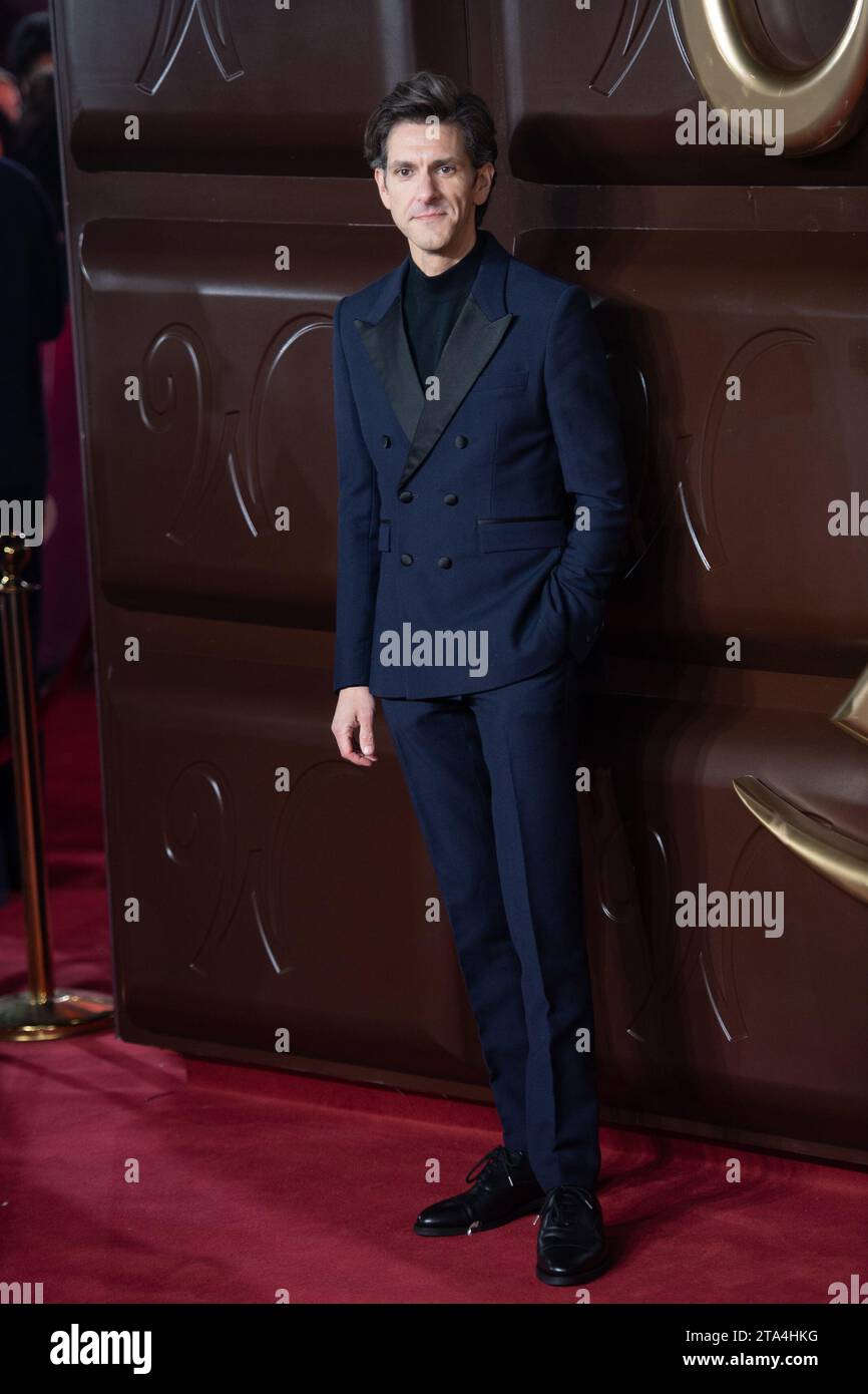 Londres, Royaume-Uni. 28 novembre 2023. Photo : Matthew Baynton assiste à la première mondiale de Wonka au Royal Festival Hall, Southbank. Crédit : Justin ng/Alamy Live News Banque D'Images