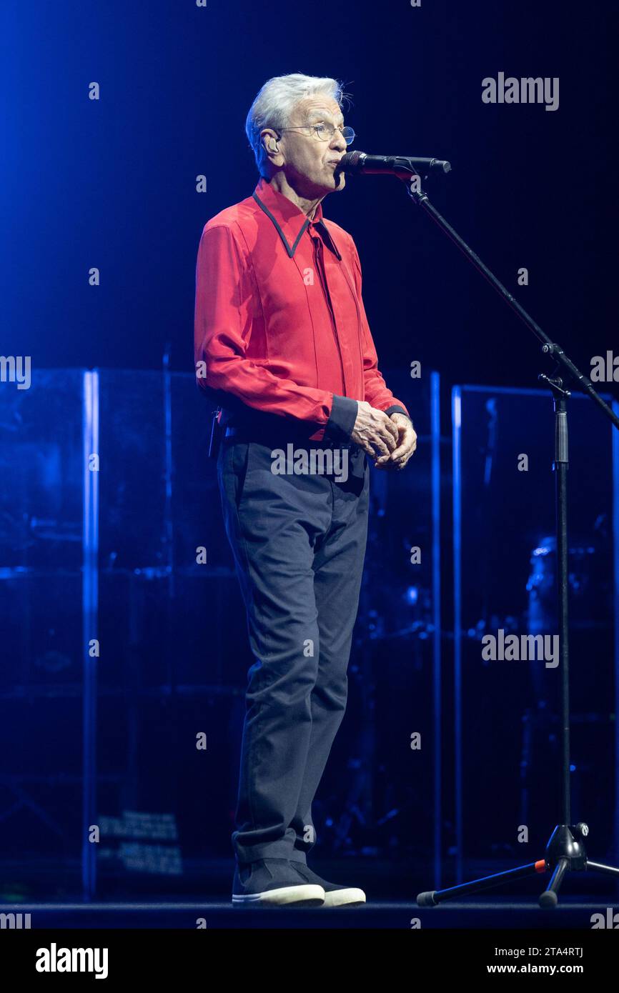 Le chanteur brésilien Caetano Veloso lors du spectacle Espaço Unimed dans la ville de São Paulo crédit : Brazil photo Press/Alamy Live News Banque D'Images