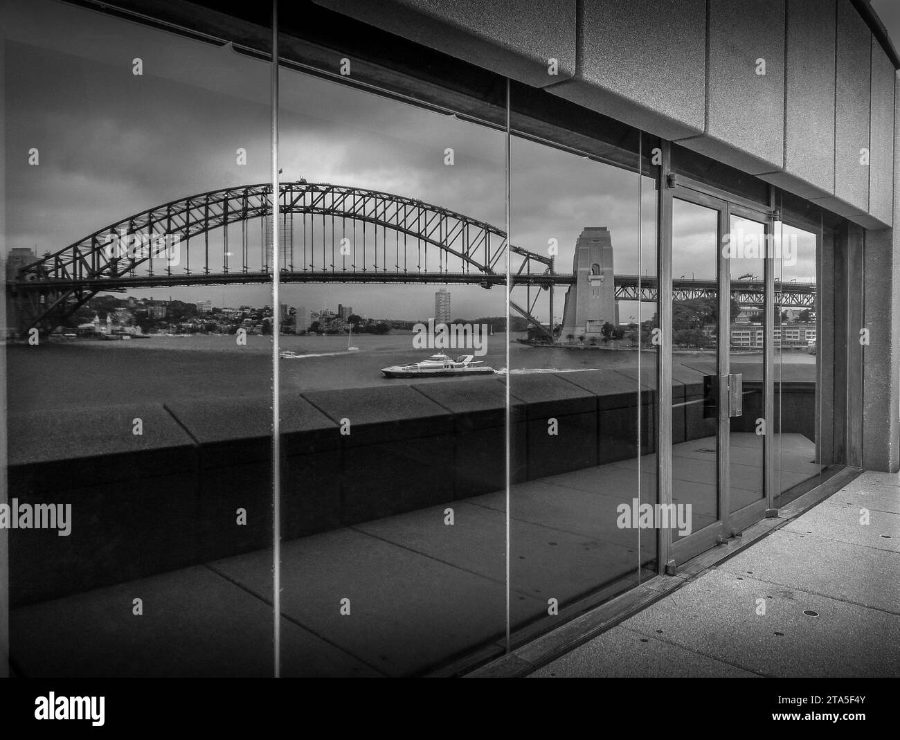 Réflexion du port de Sydney Banque D'Images