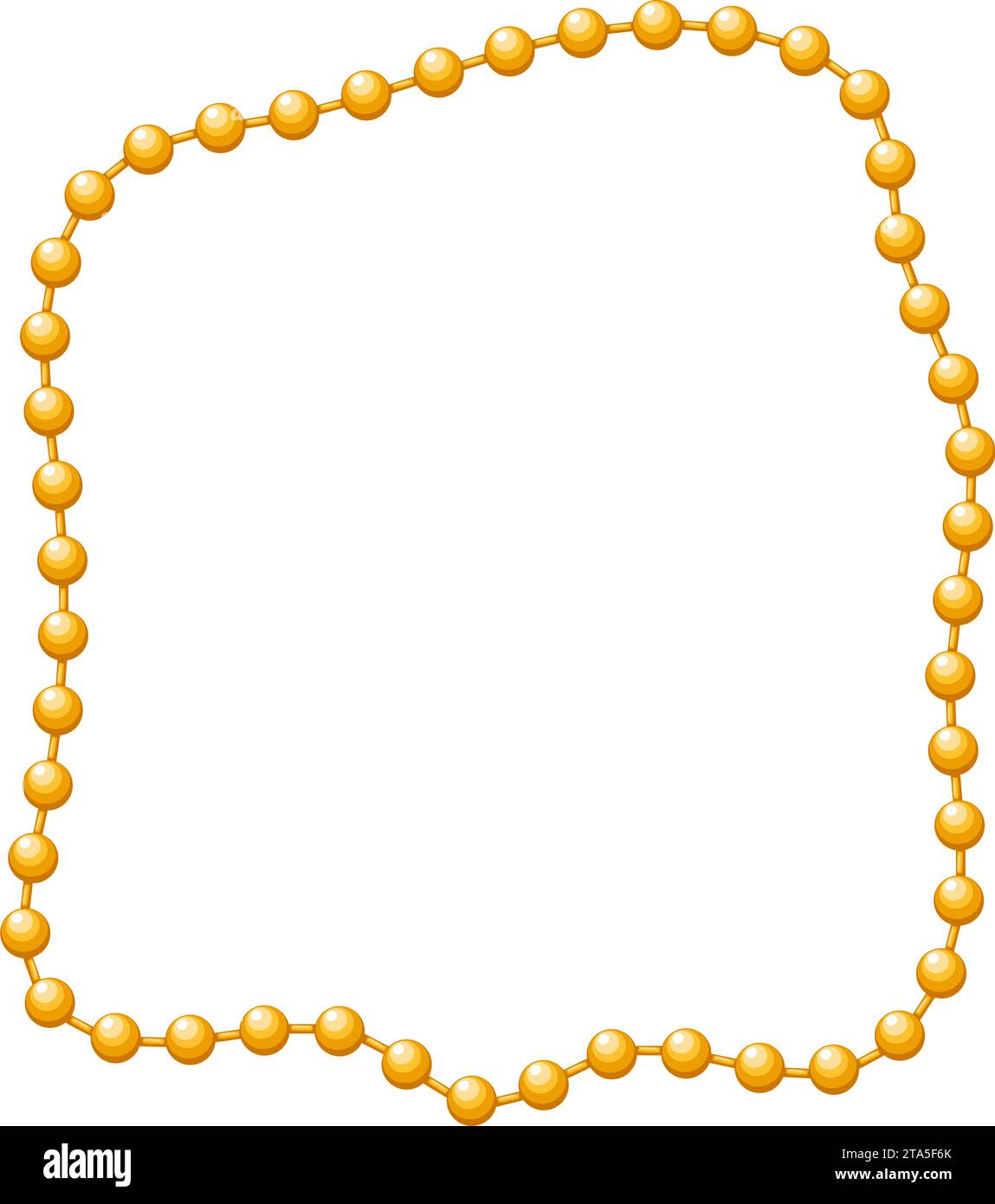 Perles de carnaval Mardi gras. Illustration vectorielle. Illustration de Vecteur