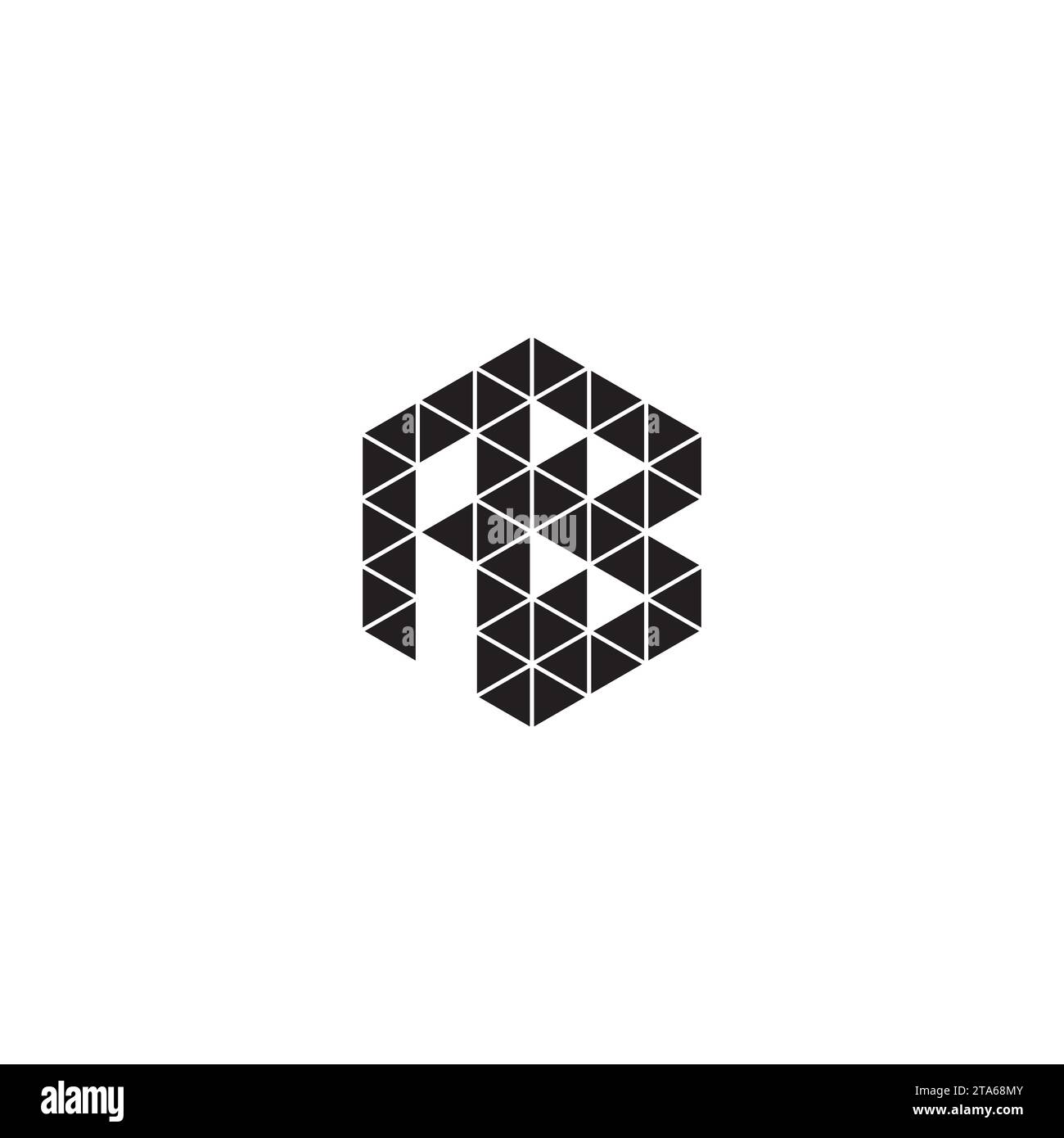 Lettres initiales du logo AB dans un design professionnel de haute qualité qui s'imprimeront bien sur tous les supports d'impression Illustration de Vecteur