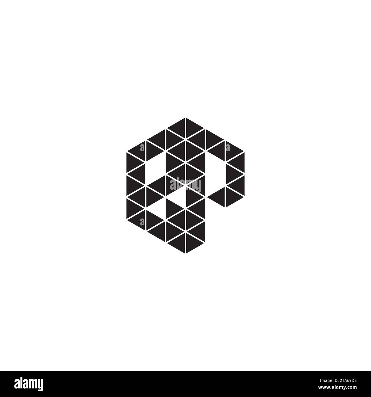 Lettres initiales du logo BP dans un design professionnel de haute qualité qui s'imprimera bien sur tous les supports d'impression Illustration de Vecteur