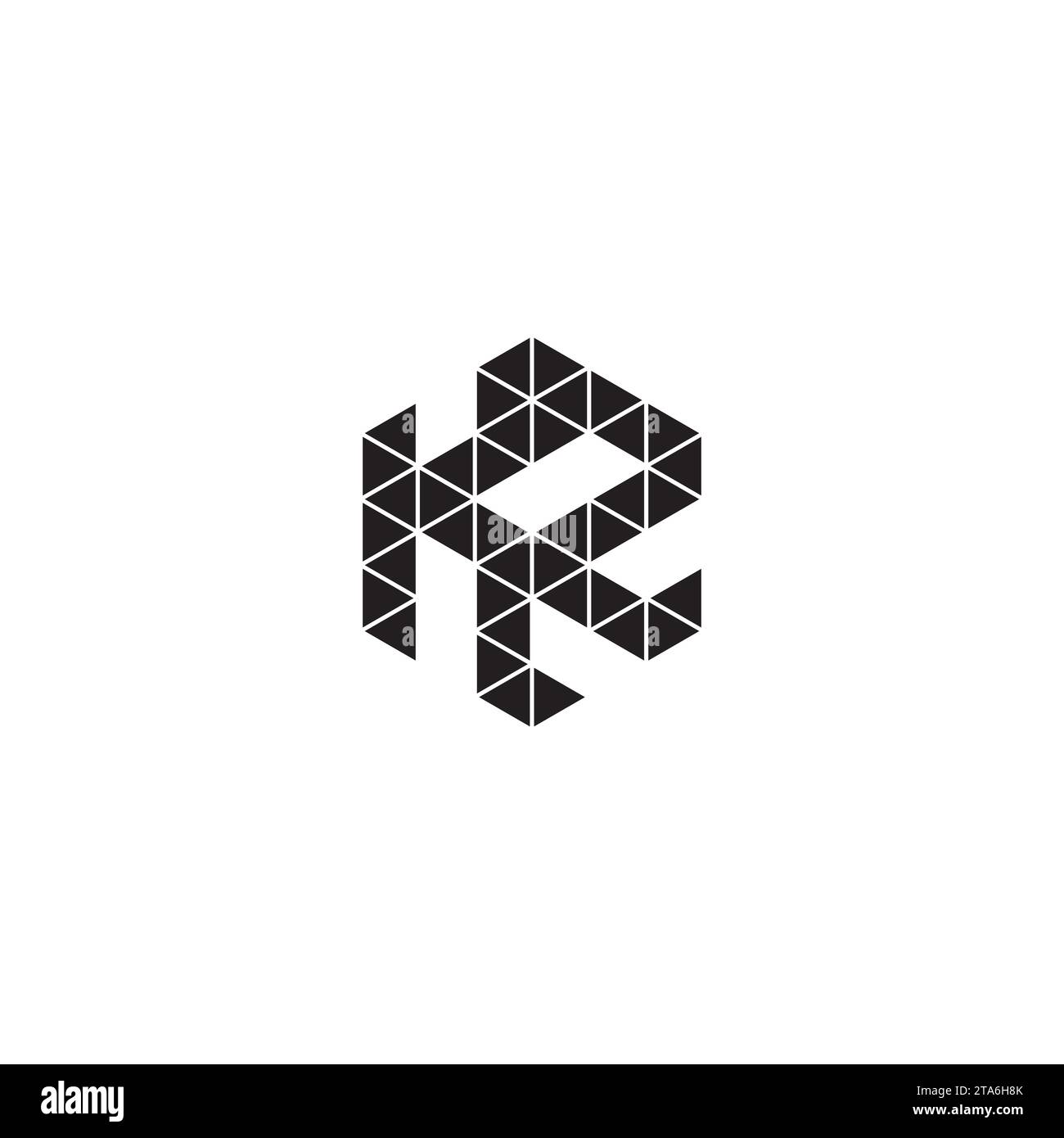 Lettres initiales de logo KZ dans la conception professionnelle de haute qualité qui imprimeront bien sur tous les supports d'impression Illustration de Vecteur