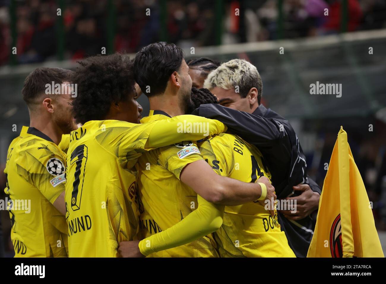 Milan, Italie. 28 novembre 2023. Lors du match de l'UEFA Champions League à Giuseppe Meazza, Milan. Le crédit photo devrait se lire : Jonathan Moscrop/Sportimage crédit : Sportimage Ltd/Alamy Live News Banque D'Images