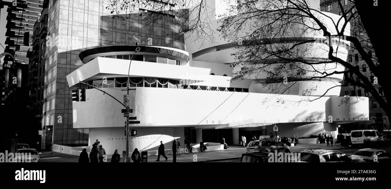 Guggenheim Museum, New York, New York, États-Unis Banque D'Images