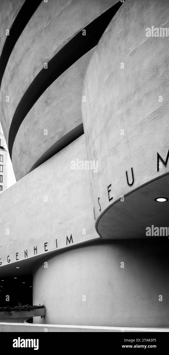 Guggenheim Museum, New York, New York, États-Unis Banque D'Images