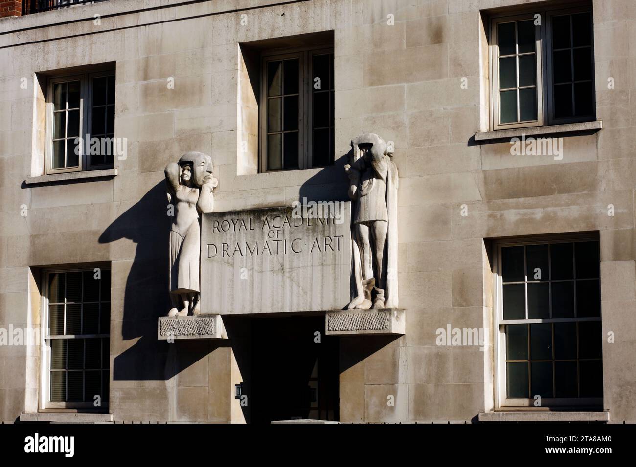 Royal Academy of Dramatic Art, Londres, Angleterre Banque D'Images