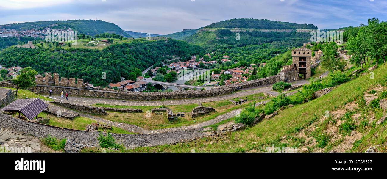 Village de Veliko Tarnovo, Bulgarie Banque D'Images