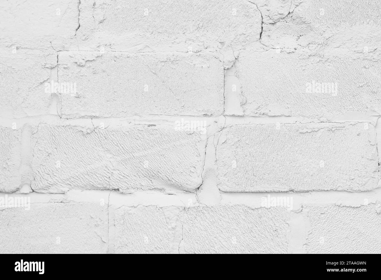 Vieux blocs de silicate blanc Brick Wall Light peinture texture fond lumineux. Banque D'Images