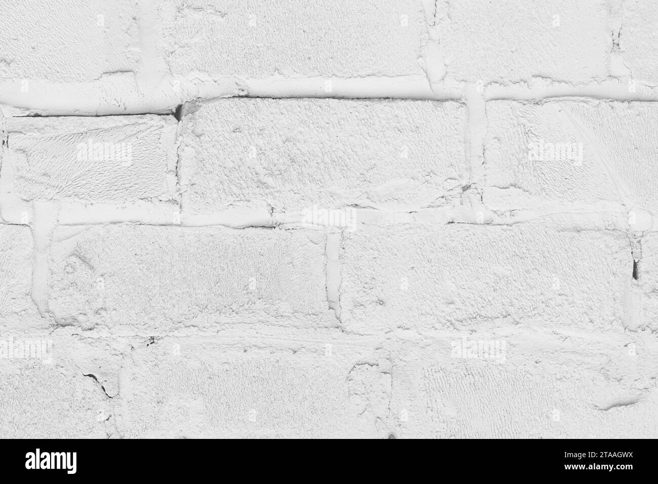 Vieux blocs de silicate blanc Brick Wall Light peinture arrière-plan. Banque D'Images