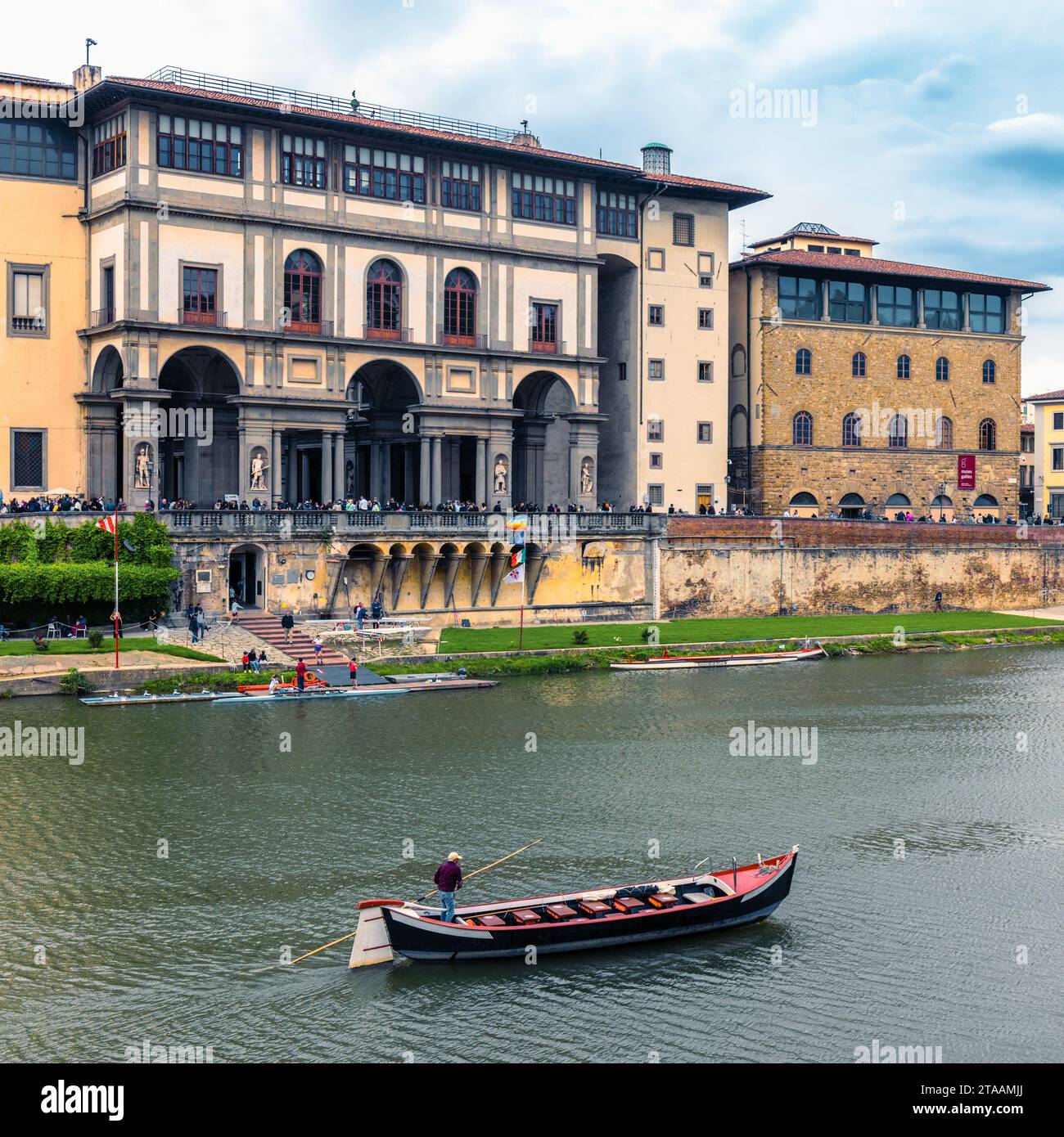 Galerie des Offices, Florence, Toscane, Italie Banque D'Images